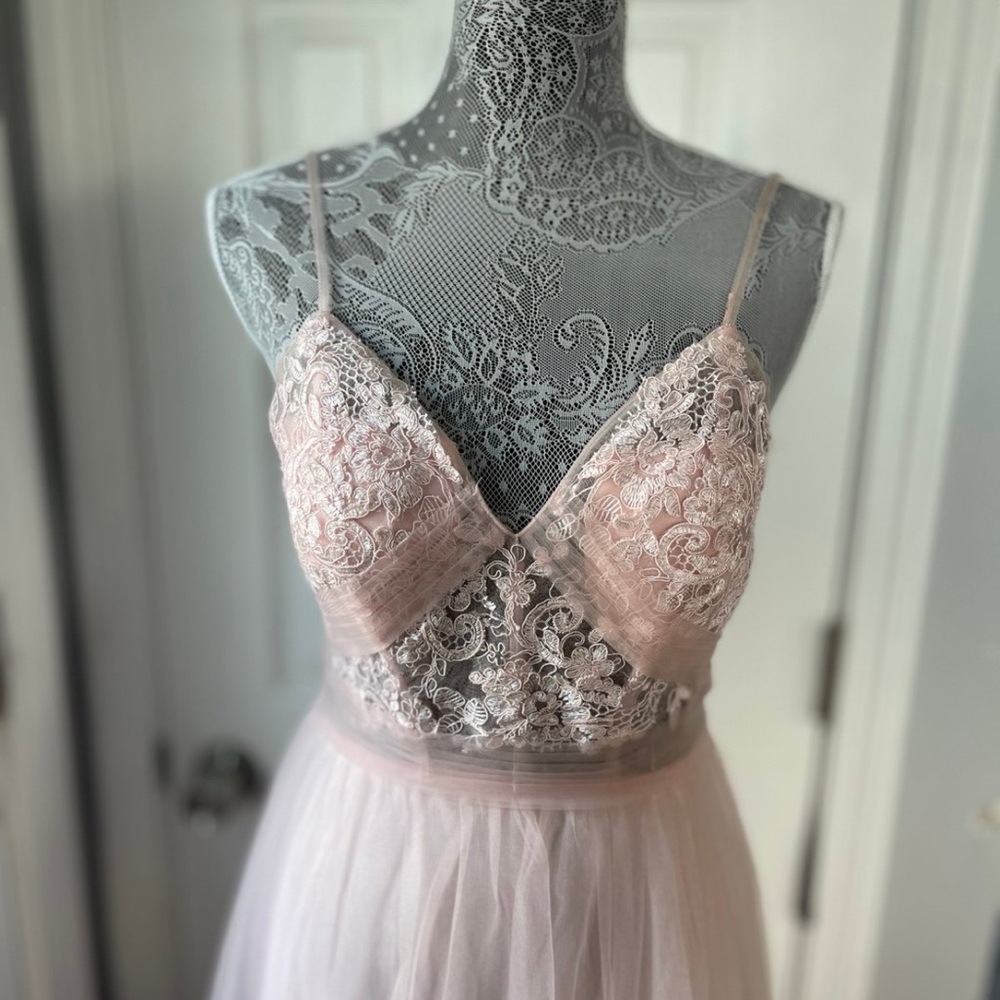 Azazie Soft Pink Dress - Picture 9 of 12